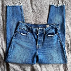 Levi’s White Oak Cone Denim Wedgie Jeans 30